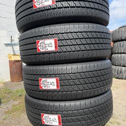 Set 275/60/20 Goodyear Wrangler Take Offs