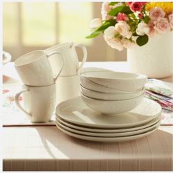 Princess House Vajilla De 12 piezas.