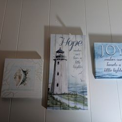 Art Beach Wall (Set Of 5)