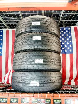 4 Used Tires P265/65R18 MICHELIN ENERGY SAVER A/S ALL SEASON TOURING 265 65 18