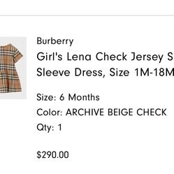 Burberry Infant Dress And Shorts