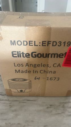 Food Dehydrator Model EFD319