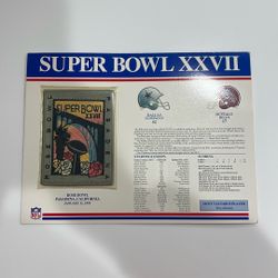 Super Bowl 47 Patch Original Stats On It