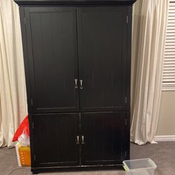 Armoire with storage **ONLY THE ARMOIRE*