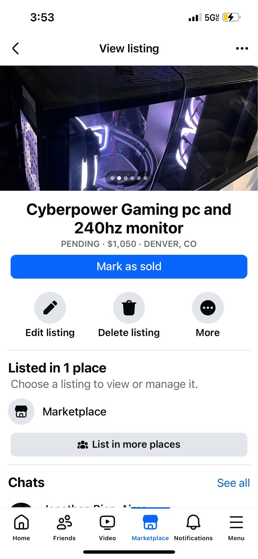 Cyberpower Gaming Pc And A 240hz Monitor