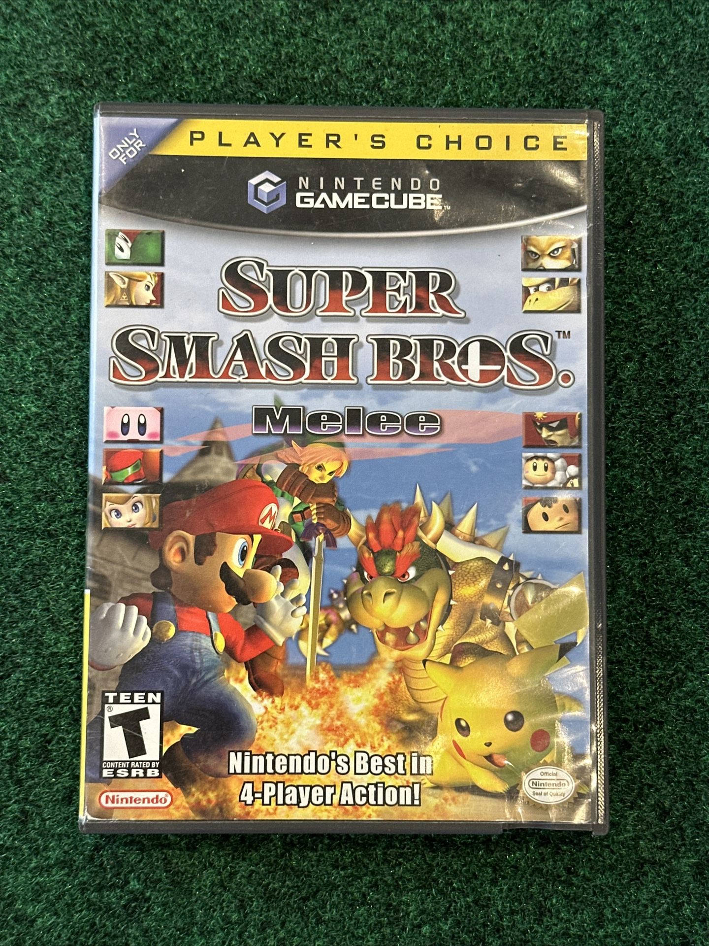 Super Smash Bros Melee Nintendo GameCube 2001 Complete In Box | Players Choice