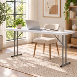NEW 5-Foot Folding Training Table – Narrow 18" Space-Saver (BNIB)