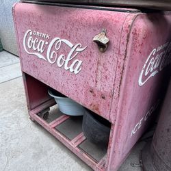 Vintage Westinghouse Coca Cola Cooler 