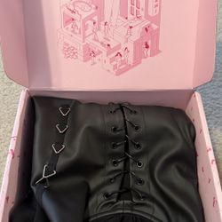 Voight Cleo Cactus Leather Dress