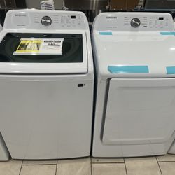 Pair Washer & Electric Dryer Samsung 