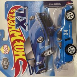 2026 Hot Wheels XL Car #1 Porsche 934.5 (Blue) 1:43 Scale 