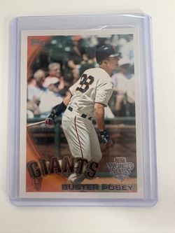 Topps 2010 Buster Posey Rookie Card