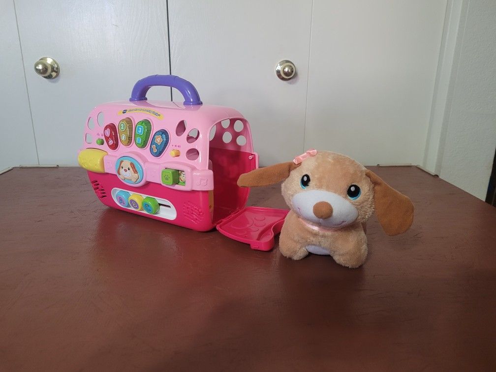 Vtech Care For Me Learning Carrier And Puppy