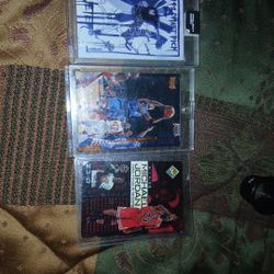 Jordan Jeter And Iverson Cards