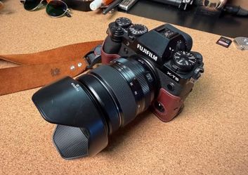 Fujifilm X-T5 + XF 16-80mm f/4 R OIS WR + Leather Half Case