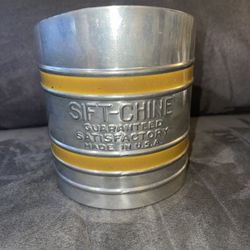 Double Screen Sift-Chine Flour Sifter