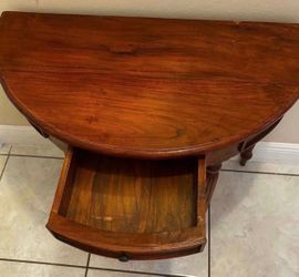 Solid Wood Entry Table 34”Lx17”Wx30”H