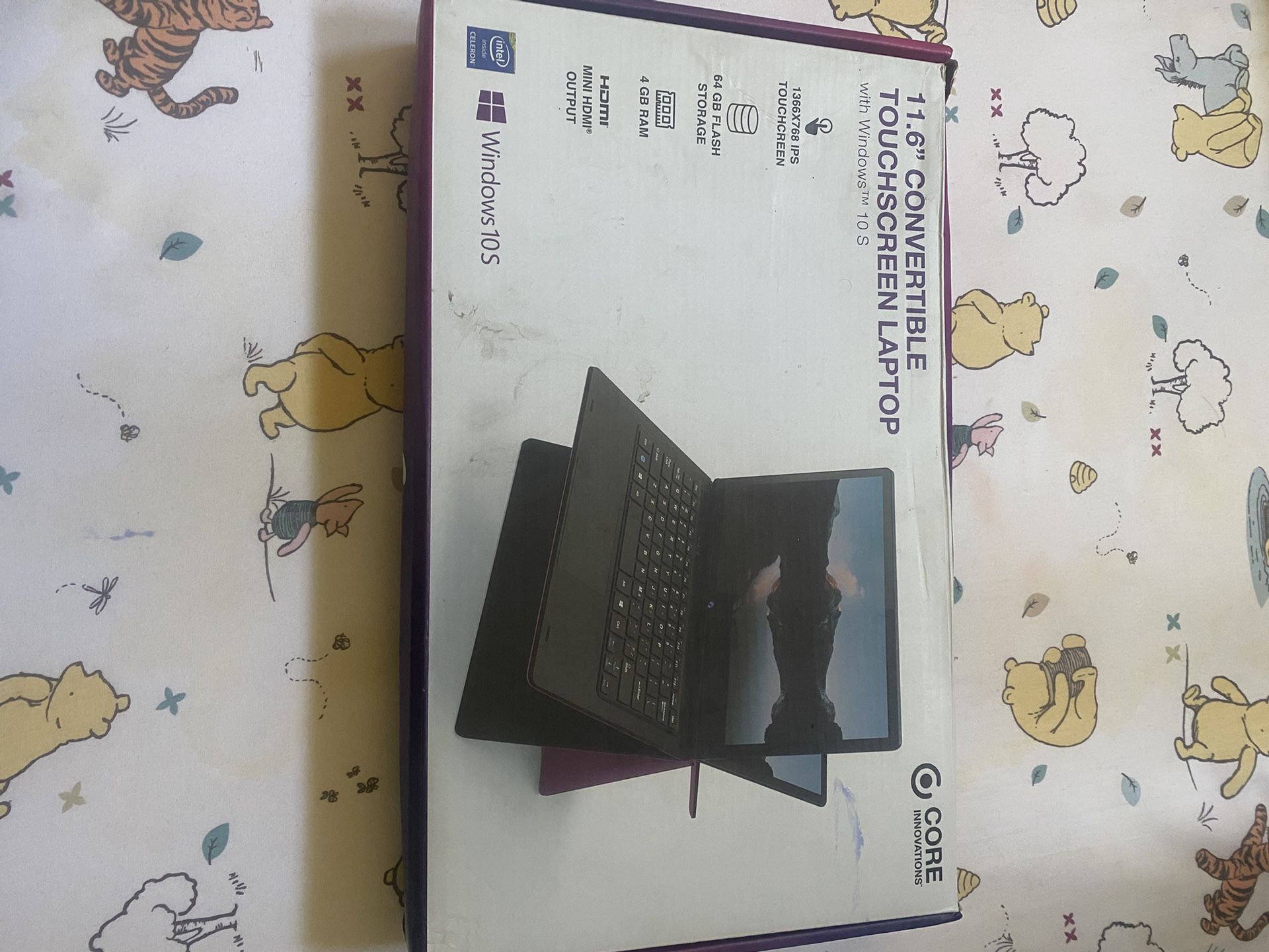Pink Core Innovations 11.6" Touchscreen Laptop - New!