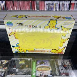 New Nintendo 3DS XL Pikachu Edition $550 Gamehogs 11am-7pm