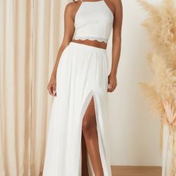 Wedding Dress 2 Piece