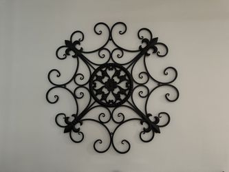 Wrought Iron Wall Decor
