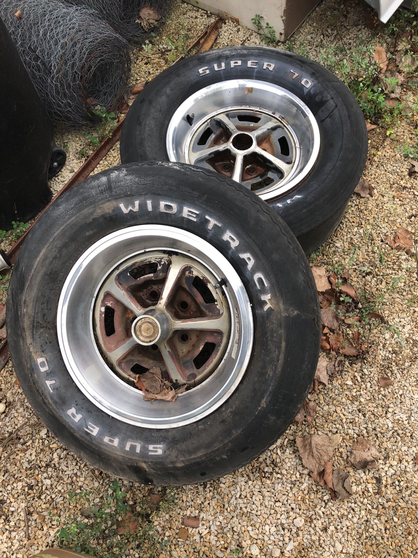 Two dodge 14 inch wheels 1960 early 1970 wheel