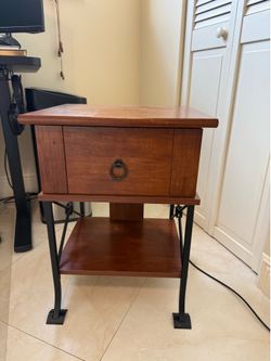 Wooden Nightstand