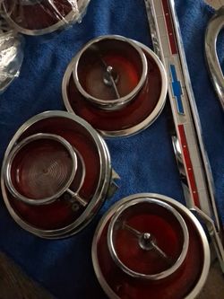 1964 Impala Bezels Tail Lights