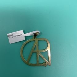 18k Gold AR Charm 