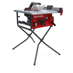 Craftsman Portable Jobsite Table Saw With Folding Stand