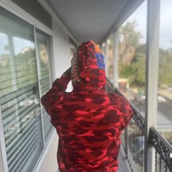 Bape Double Hoodie 