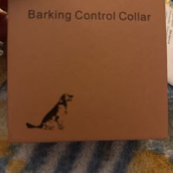 Barking control collar