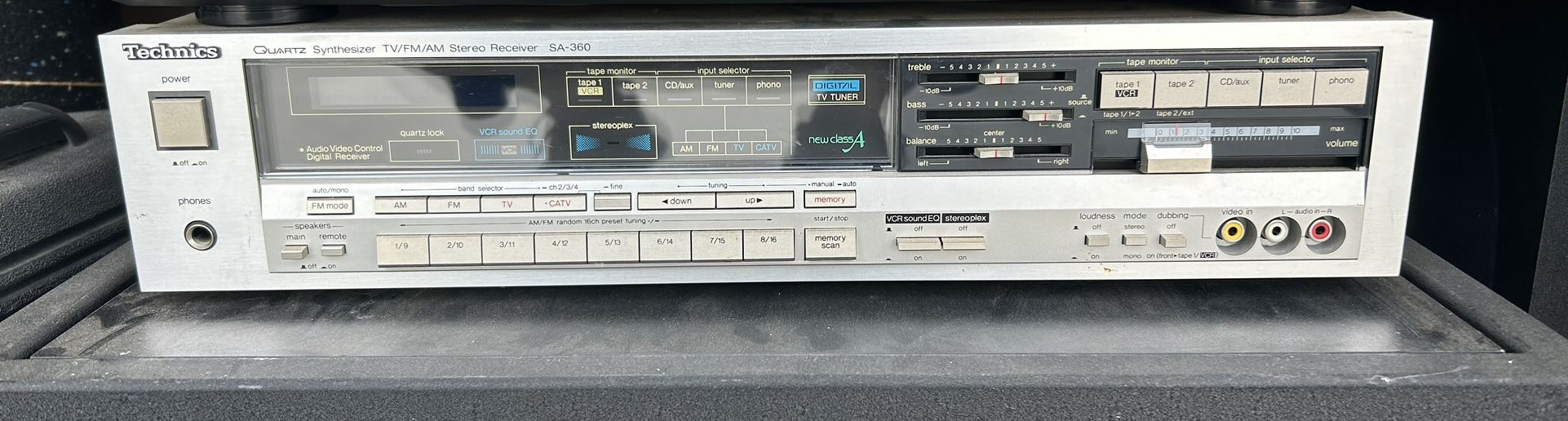Technics Receiver SA-360 Stereo Good Condition