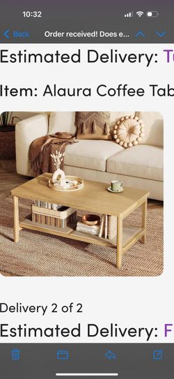 Wood Coffee Table