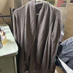 LOW PRICE MOVING- $210 + TAX RETAIL SUPER SOFT BAREFOOT DREAMS SUPER SOFT CARDIGAN 