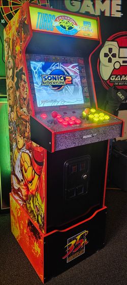 Turbo Street Fighter Arcade1up Cabinet With Over 15,000 Video Games