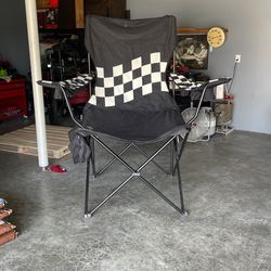King Size Camp Chair Nascar Approximately 6ft Tall