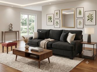 Black couch