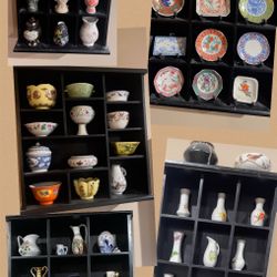 Vintage Miniature Japanese Porcelain Collection 