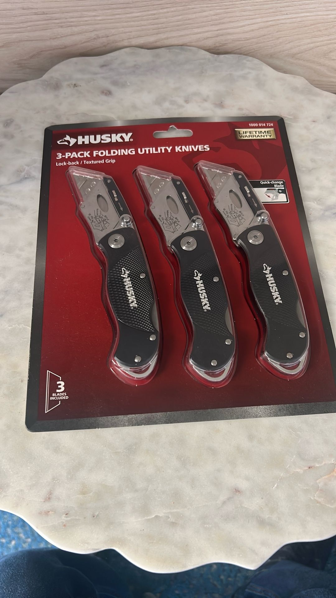 Husky Folding Utility Knives 