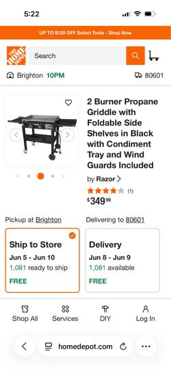 Razor grill