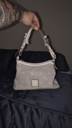 Dooney and burke cream bag