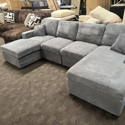 New Grey Sofa Sectional 