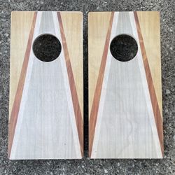 Mini 12” x 24” Cornhole Boards Board Set by American Corn Hole League ACL 1’ x 2’ Size Wooden