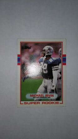 Michael Irving 1989 Topps super rookie