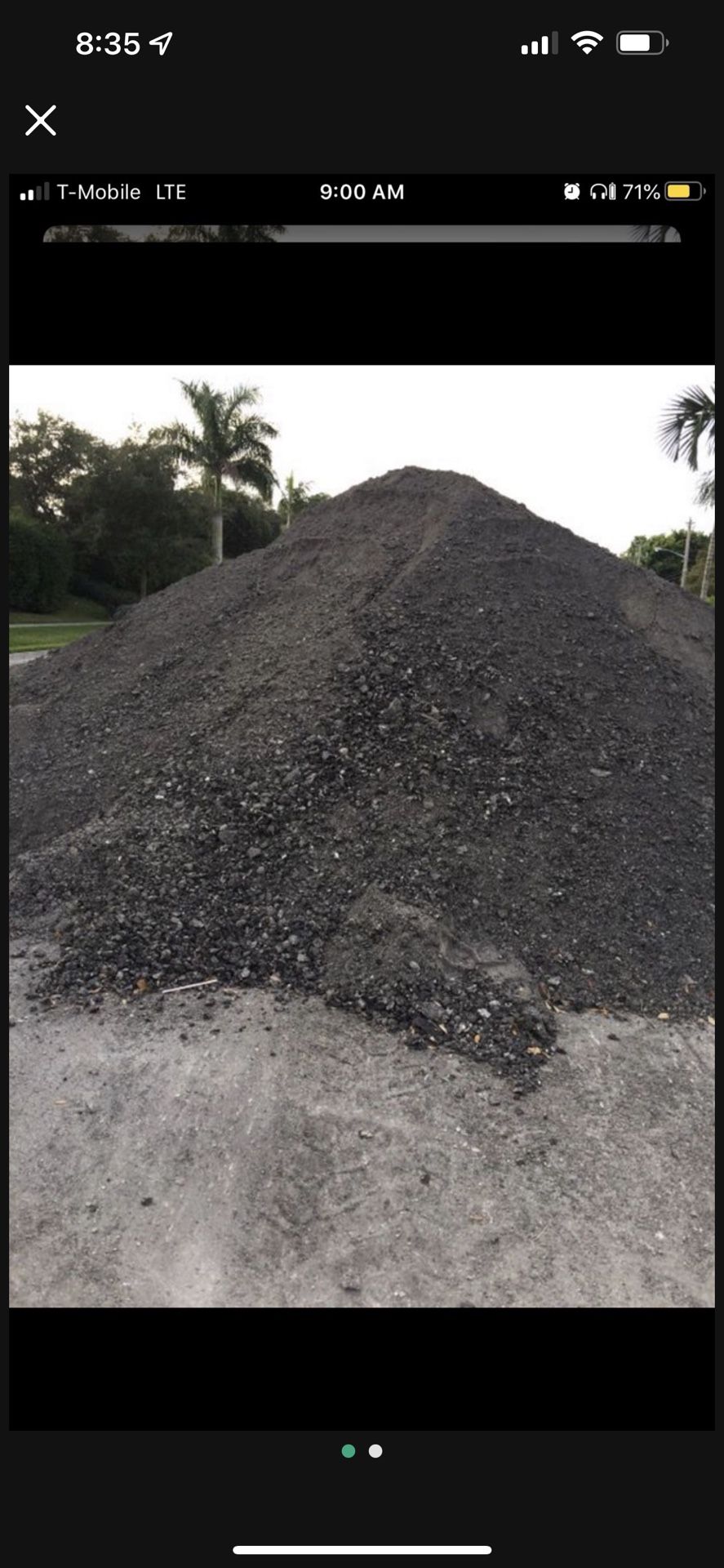Milling Crush Asphalt