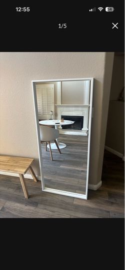 IKEA WHITE MIRROR