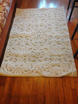 White carpet $45.