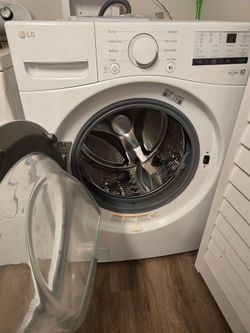 LG Front Load Washing Machine White