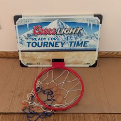 Coors Light Basketball Hoop